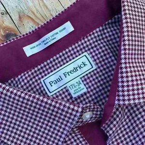 Paul Frederick, dress shirt, 17 1/2–34